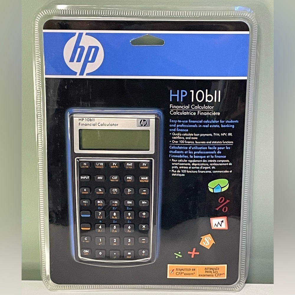 HP10bII Financial Calculator